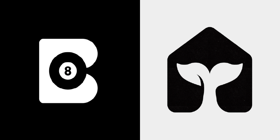 The Joy Of Negative Space In Logo Design · Via Creative